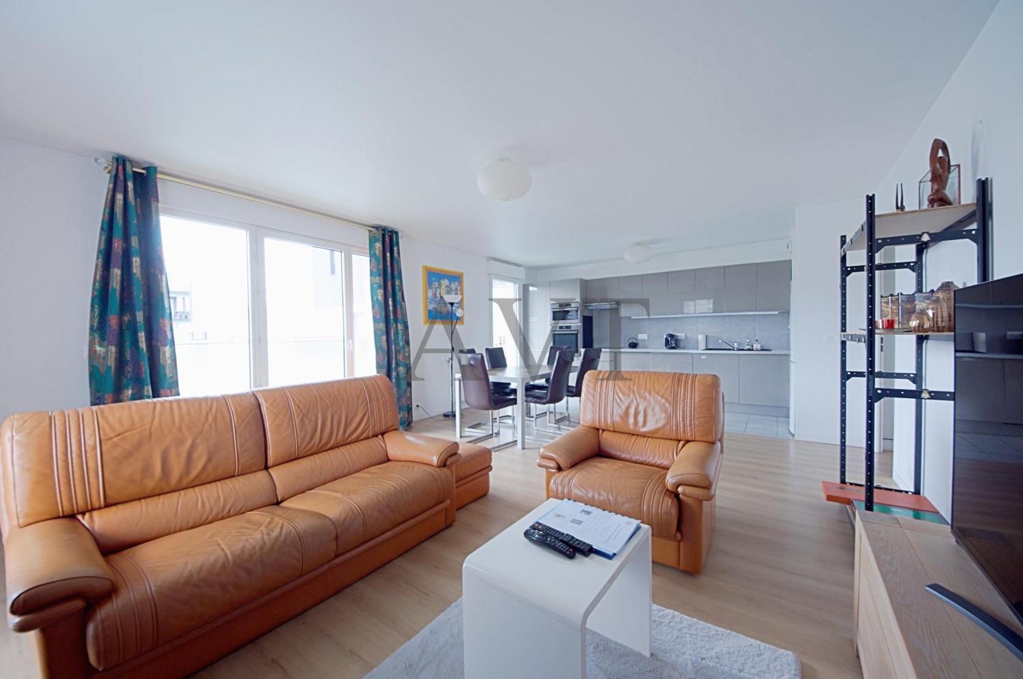 Appartement 87 M2 - 3 Chambres - 6 Personnes - Proche Paris - Parking Gratuit Asnières Zewnętrze zdjęcie